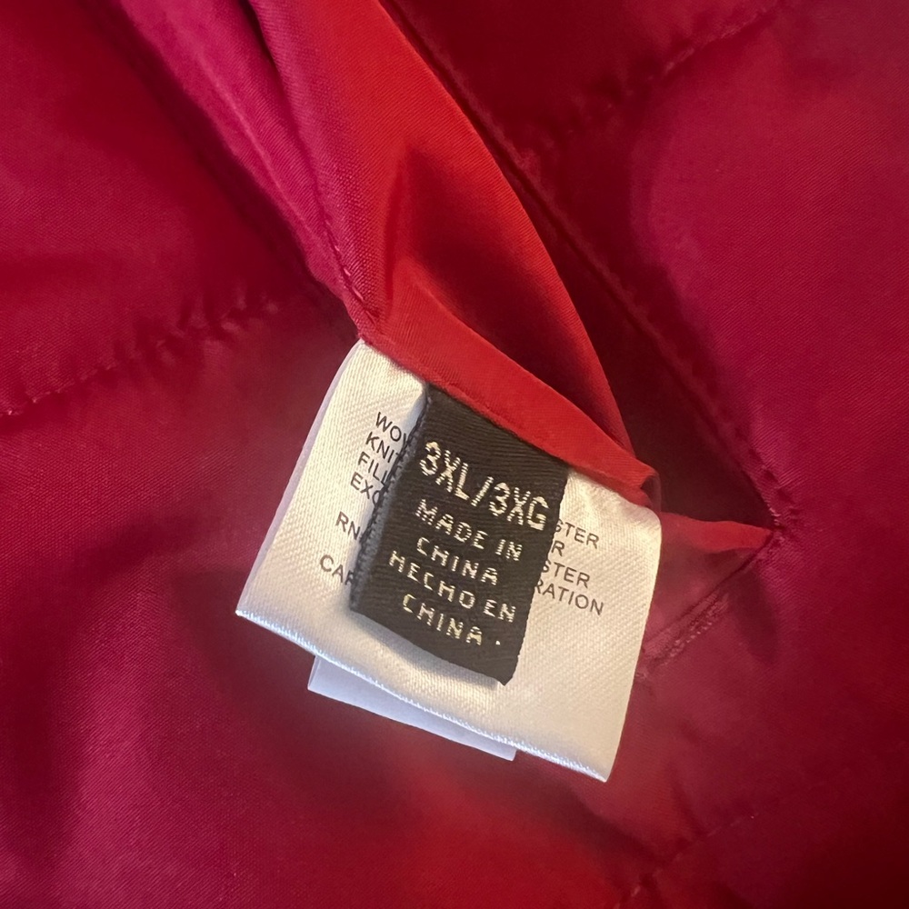 NFL Team Apparel Womens Tampa Bay Buccaneers Reversible Vest Jacket Size 3XL NWT - Picture 9 of 13